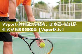 VSport-胜利因您更精彩：比赛器材篮球是什么意思9363体育